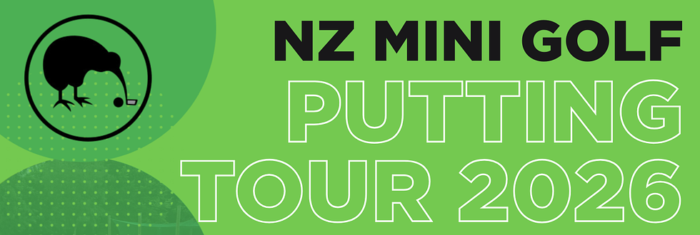 Putting Tour 2026 - Events 5 & 6 - Waikato Adventure Golf Masters hero image